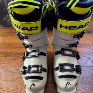 Mondo 24 & 24.5 Unisex HEAD Raptor RS Ski Boots Stiff Flex (Used)