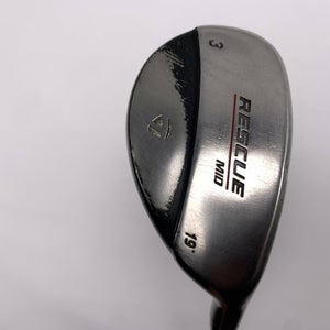 TaylorMade Rescue Mid 3 Hybrid 19* Regular Graphite Mens RH