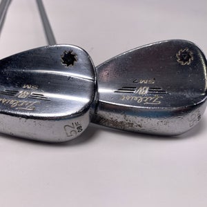 Titleist Vokey SM7 Tour Chrome Wedge Set 52* 8 56* 8 Wedge Steel Mens RH