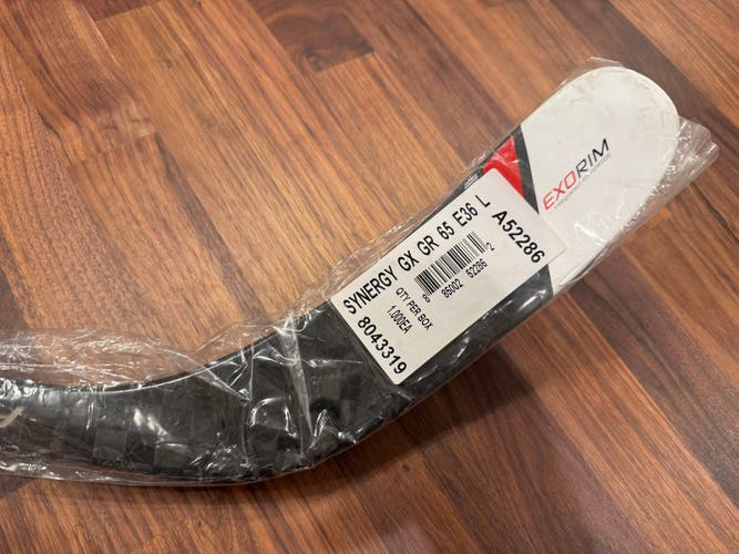 Intermediate Easton Synergy GX E36 65 flex lie 5 Left Hand Hockey Stick (New)