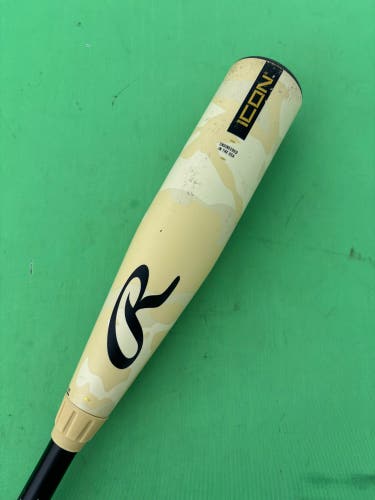2025 Rawlings Icon Composite Bat USABat Certified (-12) Composite 16 oz 28"