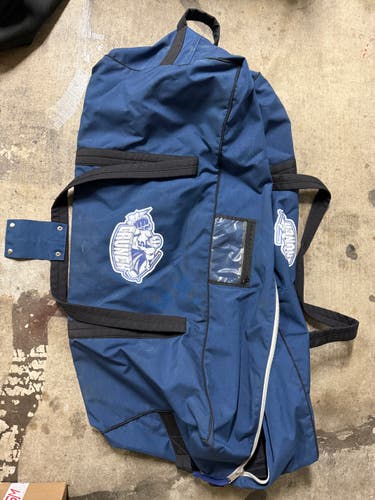 USED JRZ Syracuse Crunch Goalie Bag - Wedgewood