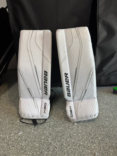 26" 2024 Bauer GSX Goalie Leg Pads (Used)