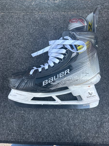 Used Bauer VAPOR HYP2RLITE MENS PRO STOCK  Hockey Skate Senior SIZE 9 FIT 1
