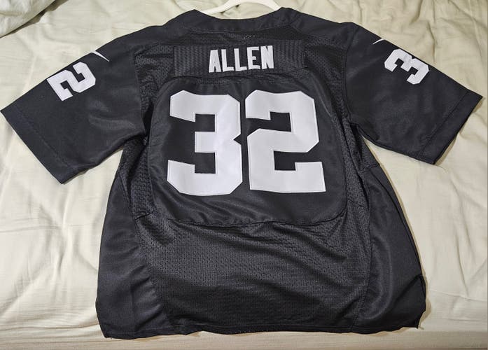 Marcus Allen Raiders Jersey. Black. Medium