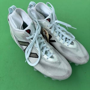 White Men's Size M 10.5 (W 11.5) New Balance Freeze 5 Mid Cleats