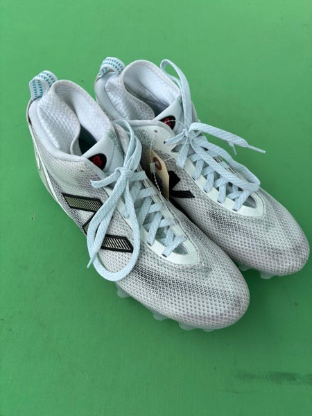 White Men's Size M 10.5 (W 11.5) New Balance Freeze 5 Mid Cleats
