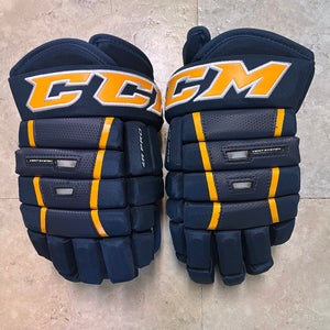 CCM Pro Stock HG4PRO Gloves 15" Blue & Gold used