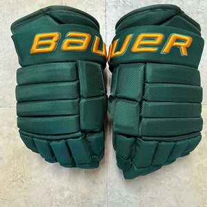 Bauer Pro Series Team Gloves 14" Green & Gold used