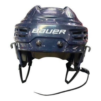 Used Bauer IMS 5.0 S Hockey Helmet Only Navy Blue MD 11375-S000366705
