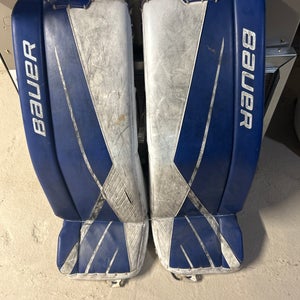 Medium Bauer Supreme 3S Goalie Leg Pads