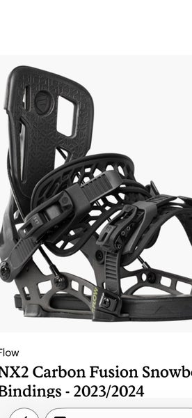 Unisex Large Flow NX2 FUSION Snowboard Bindings Freeride (Used)