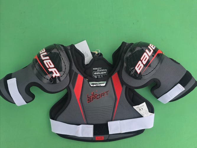 New Large Youth Bauer Lil Sport Shoulder Pads