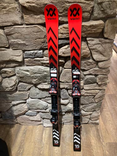 2024 Volkl Racetiger GS 144cm Skis | Marker Race 12 Bindings