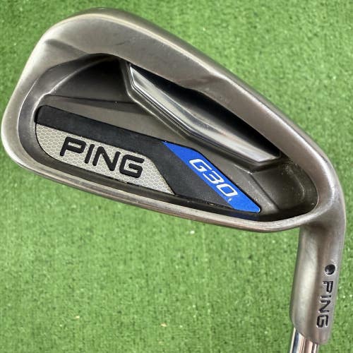 Ping G30 7 Iron Stiff Flex Steel Black Dot CFS Distance Right Handed 37