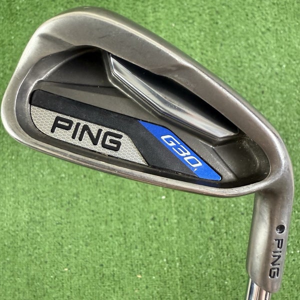 Ping G30 7 Iron Stiff Flex Steel Black Dot CFS Distance Right Handed 37