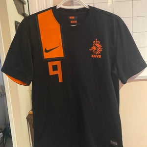 2013 V. Persie #9 Holland Nike Jersey Adult M