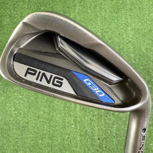 Ping G30 6 Iron Stiff Flex Steel Black Dot CFS Distance Right Handed 37.5
