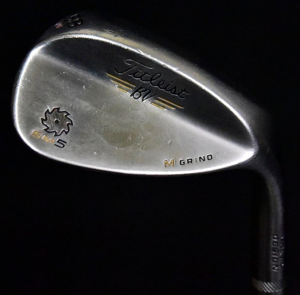 TITLEIST BV SM 5 WEDGE LOFT: 58 BOUNCE:8 GRIND: M LENGTH: 35 IN RIGHT HANDED