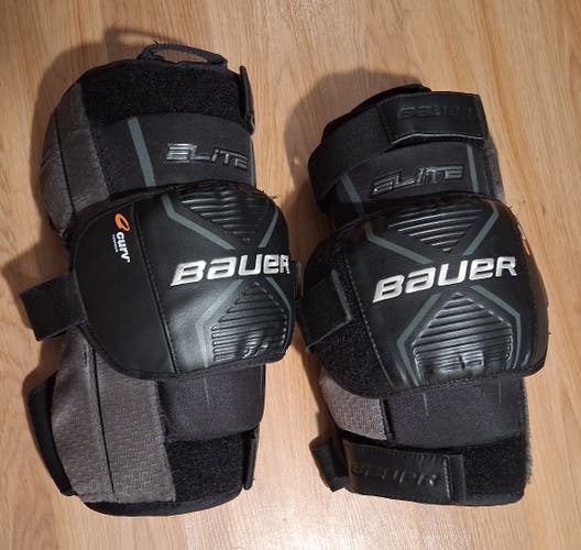 Bauer Elite Goalie Knee Pads – Senior Size (Used)
