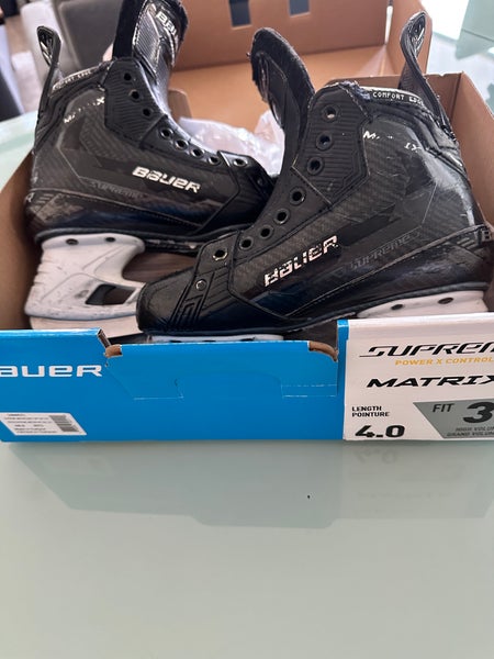 Bauer Supreme Matrix Hockey Skates Size 4 (Used)
