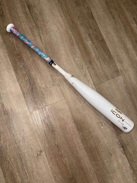 2024 Rawlings Icon Composite USSSA Certified Bat (-10) 20 oz 30" (Used)