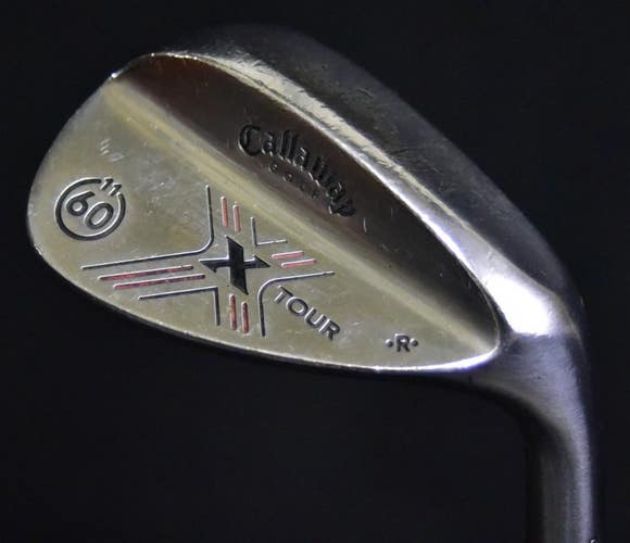 CALLAWAY X TOUR LOB WEDGE LOFT:60 BOUNCE:11 FLEX: REGULAR LENGTH:35 RH NEW GRIP