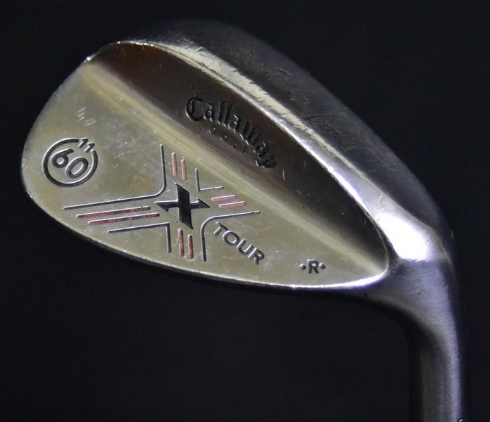 CALLAWAY X TOUR LOB WEDGE LOFT:60 BOUNCE:11 FLEX: REGULAR LENGTH:35 RH NEW GRIP