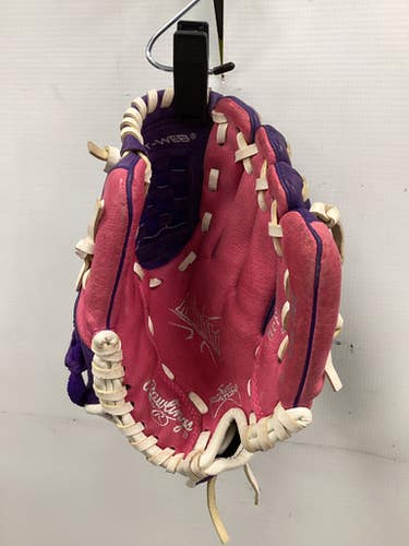 Used Rawlings HIGHLIGHT SERIES BB/SB Glove RH Throw Pink 10" 11851-S000038510