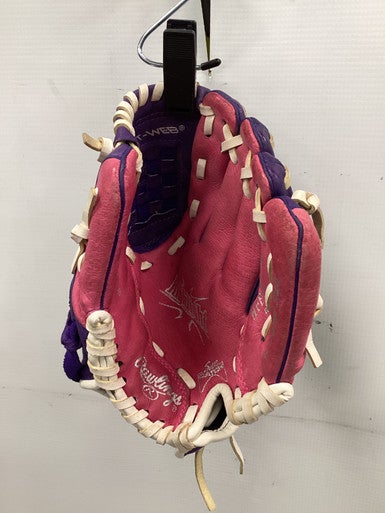 Used Rawlings HIGHLIGHT SERIES BB/SB Glove RH Throw Pink 10" 11851-S000038510
