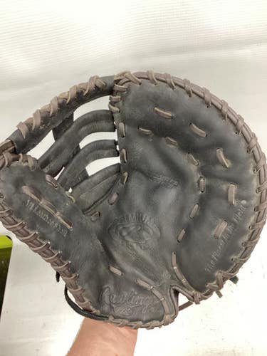 Used Rawlings PREMIUM SERIES BB/SB First Base RH Throw Black 12 1/2" 11851-S000038497