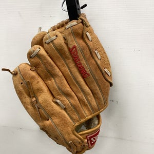 Used Spalding RHT GLOVE BB/SB Glove RH Throw Brown 11" 11851-S000038489