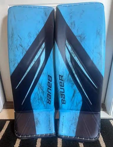 35"  Bauer Hyperlite Full Right Goalie Full Set