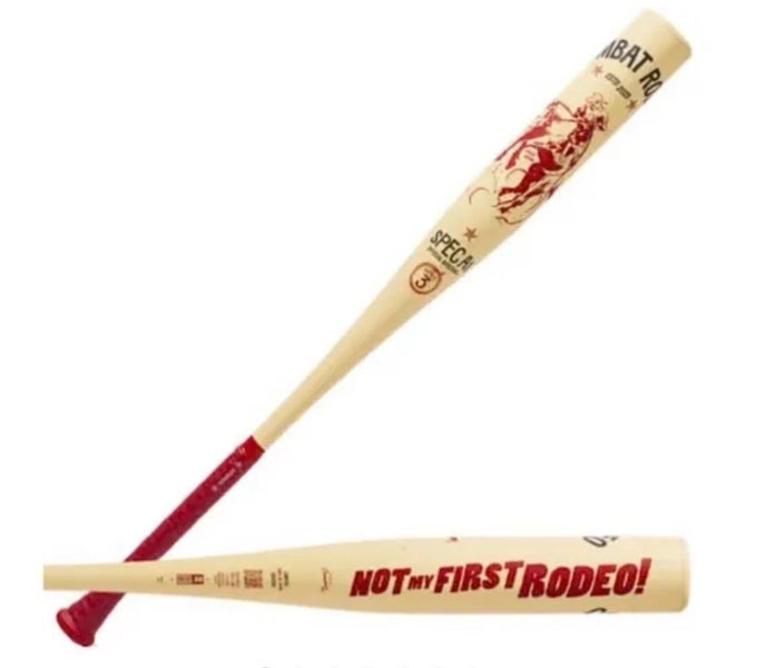 COMBAT MFG "Not My First Rodeo" SPEC-A1 Rodeo BBCOR Bat 34/31 BRAND NEW