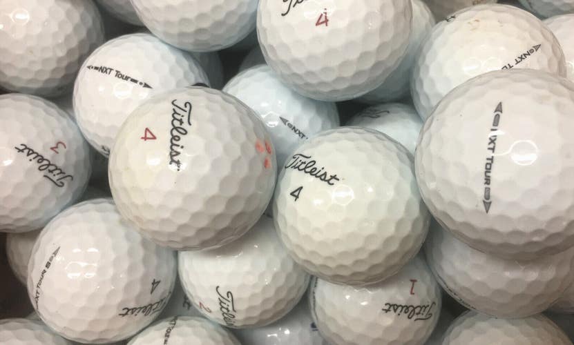 36 Near Mint White Titleist NXT Tour/ Tour S  AAAA Used Golf Balls