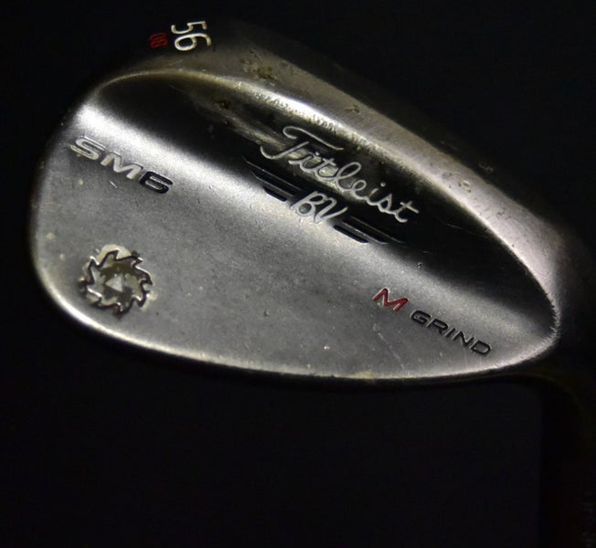 TITLEIST SM 6 DESIGN SAND WEDGE LOFT: 56 BOUNCE: 8 GRIND: M LENGTH: 36 IN RH