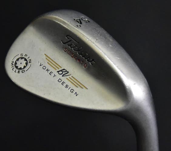 TITLEIST BV GAP SAND WEDGE LOFT:54 BOUNCE: 10 GRIND: F LENGTH: 35 IN RH NEW GRIP