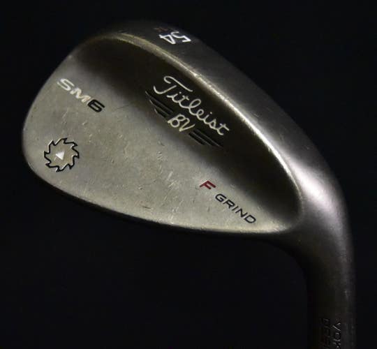 TITLEIST SM 6 SAND WEDGE GRIND: F LOFT: 54 BOUNCE: 14 LENGTH: 35 IN RH
