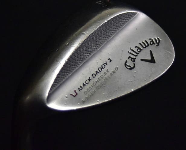 CALLAWAY MACK DADDY 2 LOB WEDGE LOFT: 60 BOUNCE: 10 GRIND: S LENGTH: 35 IN LH