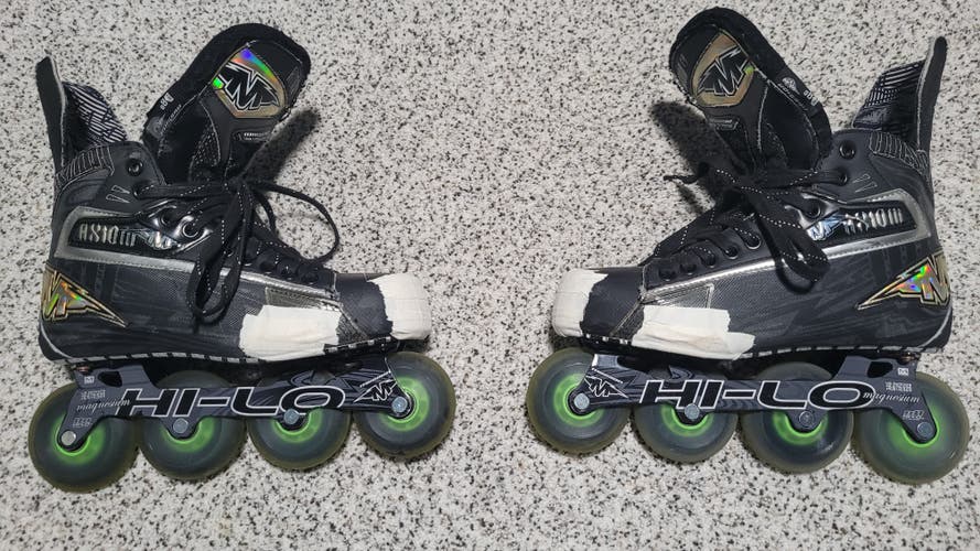 Mission Axiom T9 Inline Hockey Skates 8D Good Condition