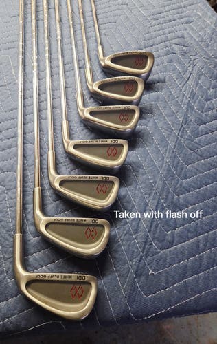 Red Diamond Right Handed Iron Set Regular Flex Steel Shaft 7 Pieces (Used)