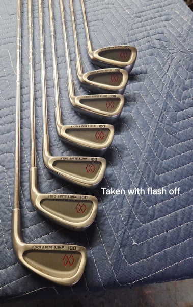 Red Diamond Right Handed Iron Set Regular Flex Steel Shaft 7 Pieces (Used)