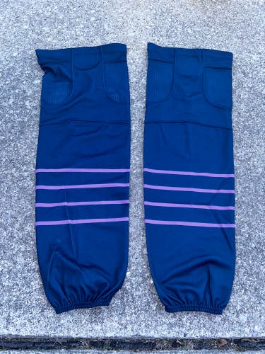 TOLEDO WALLEYE GAME WORN CANCER SOCKS