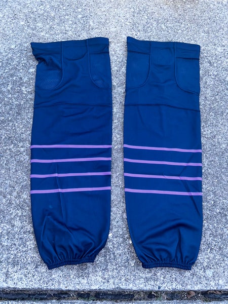 TOLEDO WALLEYE  GAME WORN CANCER SOCKS