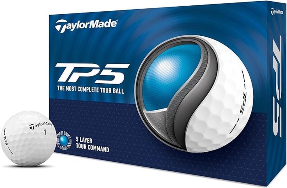 Taylor Made TP5 Golf Balls (White, 24pk) 2dz 2024 NEW - Limited Time Only!!!!
