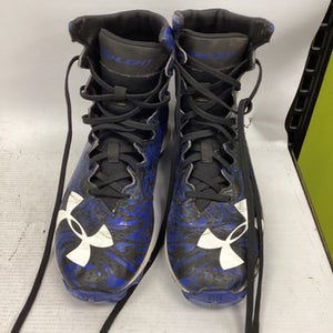 Used Under Armour Jr FB Cleats Navy Blue Junior 04.5 11851-S000038456