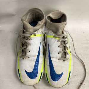 Used Nike PHANTOM GT Soccer Cleats White Junior 05.5 11851-S000038455