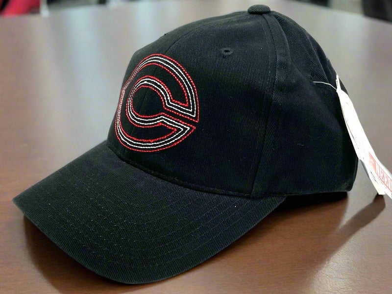 Cincinnati Reds Vintage Late '90s MLB Black "Stitched C" NOS Cap (New)