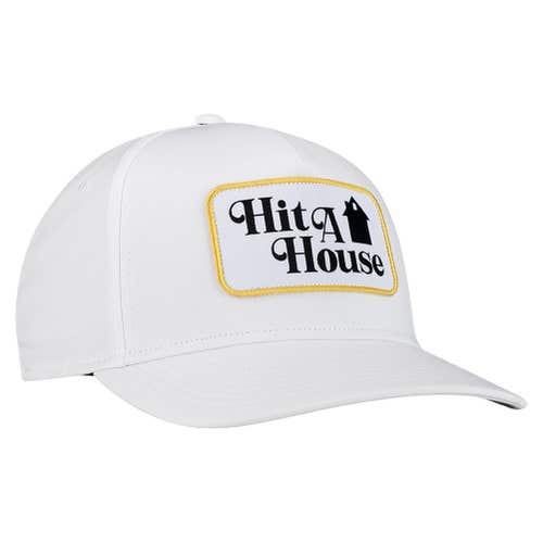 Cleveland Golf "Hit A House" Hat (White, Adjustable) 2025 NEW