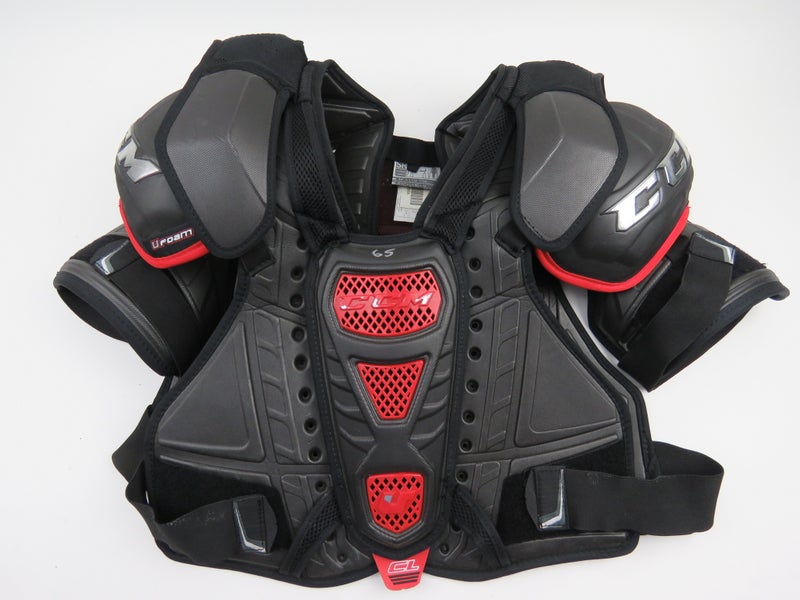 CCM U+ CL NHL Pro Stock Hockey Player Shoulder Pads Protective Size Senior XL